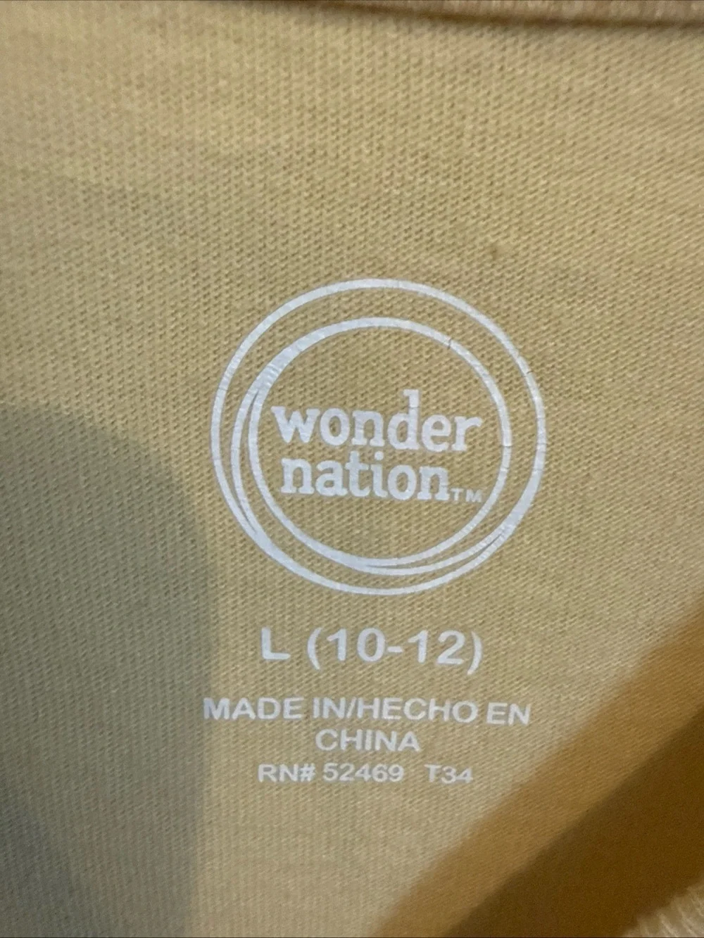 Share Wonder Nation Always Chillin Smiley Face T Shirt Youth L 10-12 Yellow Grap